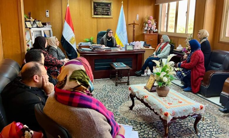 اجتماعات موسعة مع مديري الإدارات الفنية والادارية ب"صحة الإسكندرية"